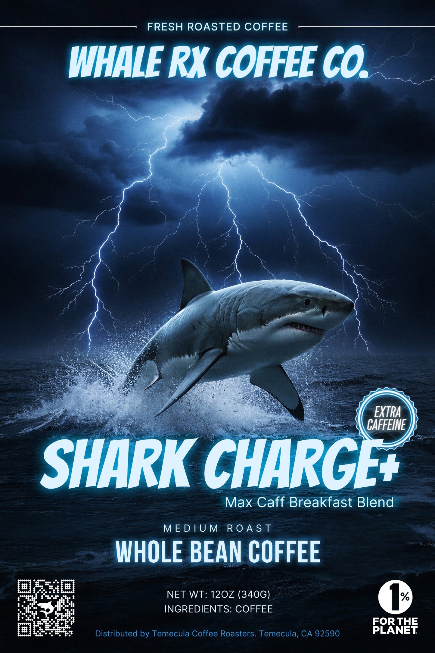 Shark Charge+ (Max Caff Breakfast Blend)