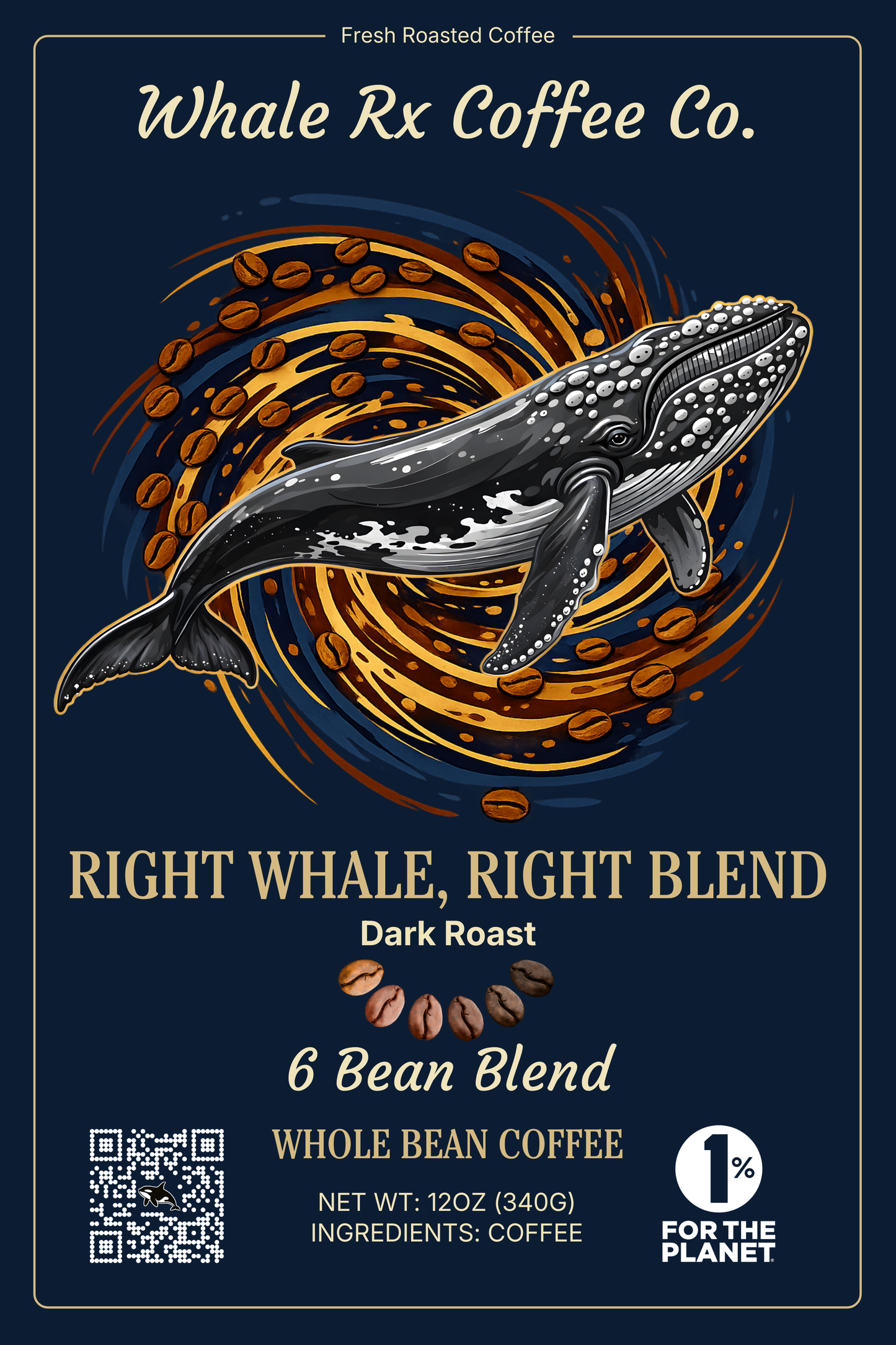 Right Whale, Right Blend (6 Bean Blend)
