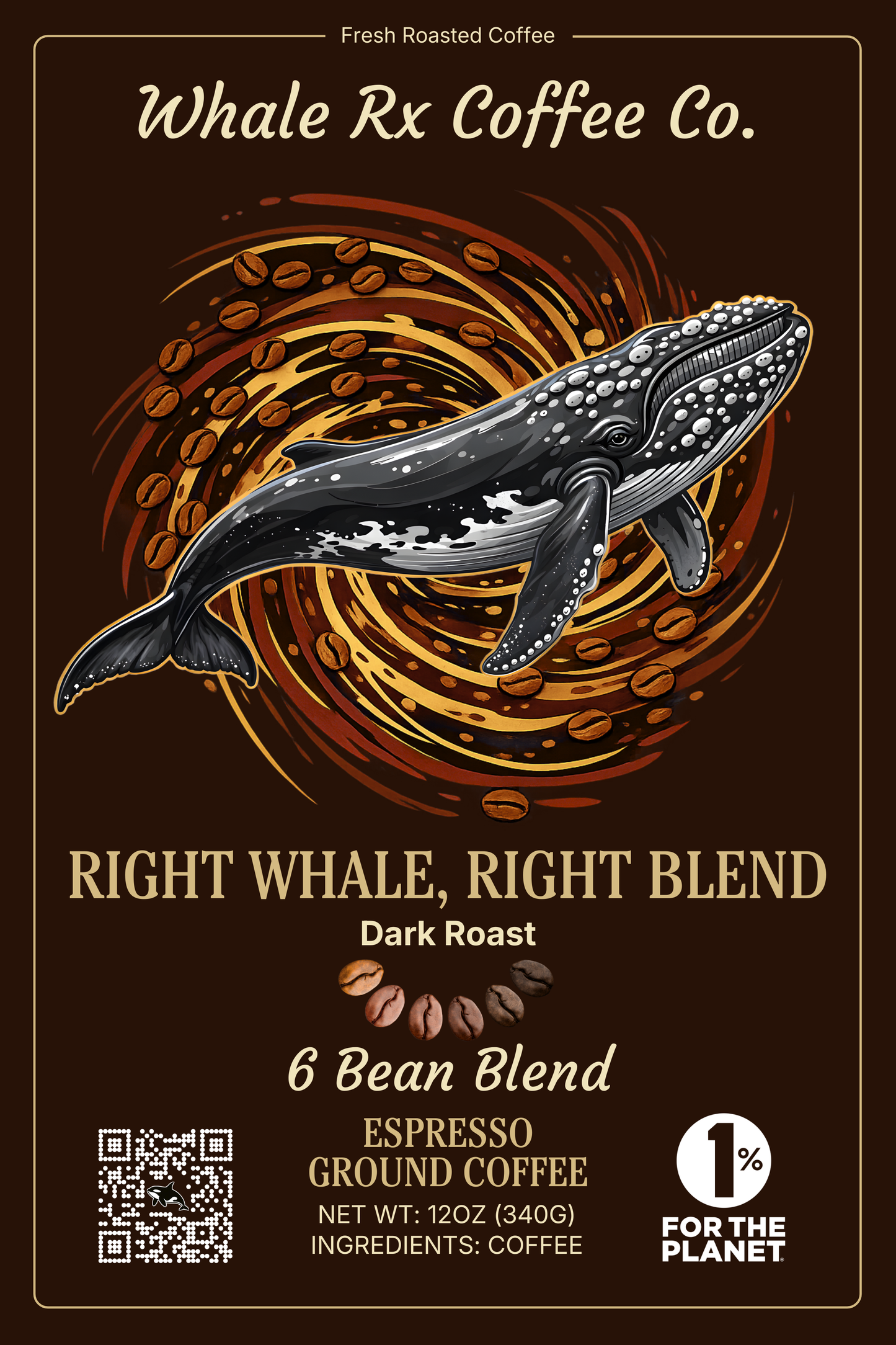 Right Whale, Right Blend (6 Bean Blend)