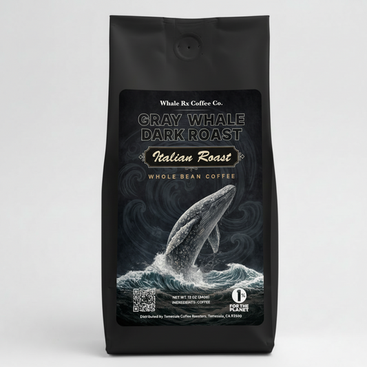 Gray Whale Dark Roast (Italian Roast)