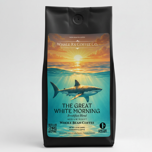 The Great White Morning Black Bag Mockup
